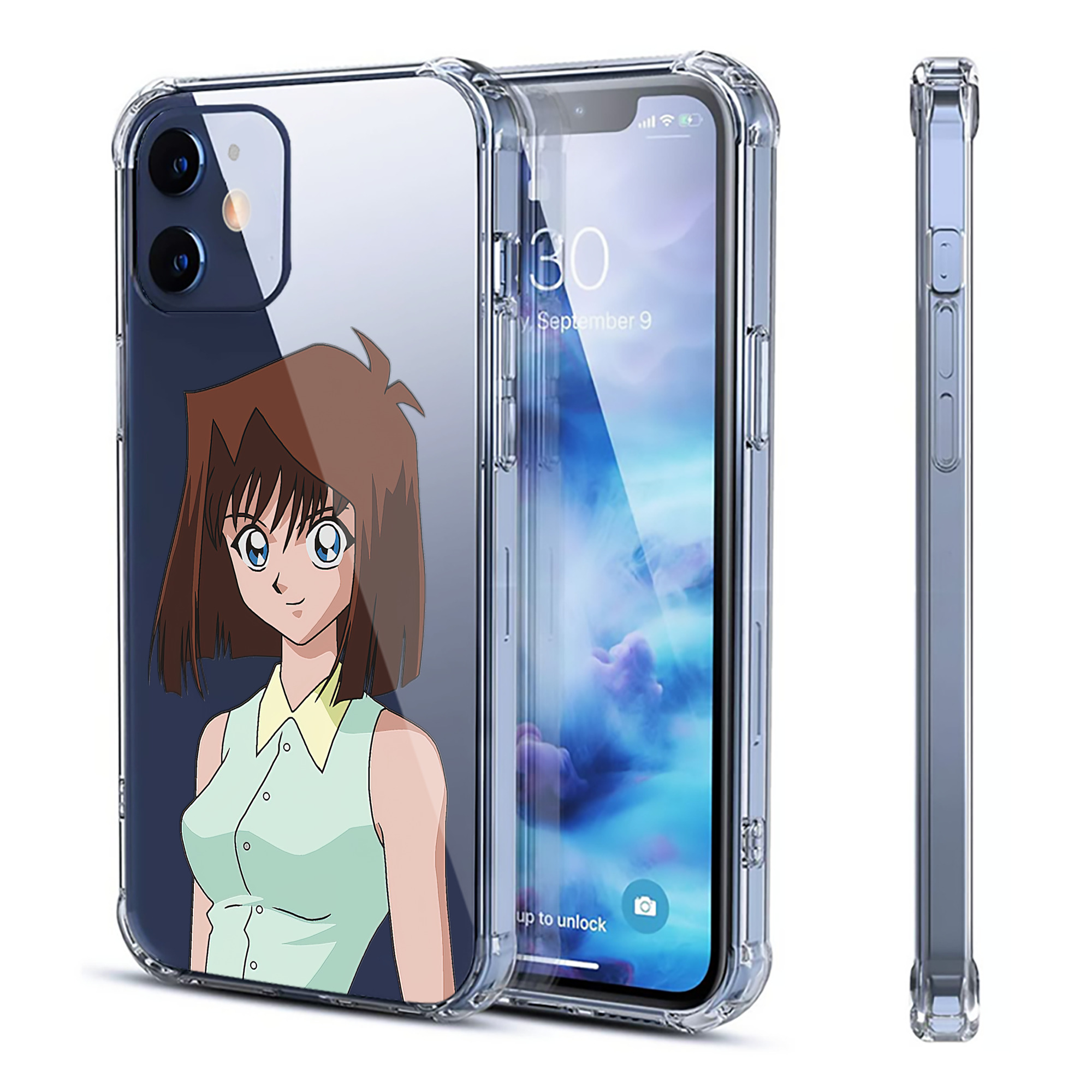 （画像用） 遊☆戯☆王 Yu-Gi-Oh! 【iPhone 12シリーズ対応】透明スマホケース（クリアソフトケース）